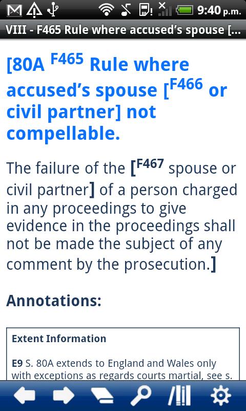 Police &amp; Criminal Evidence Act Screen 3