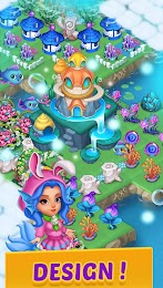 Merge Mermaids-magic puzzles 5