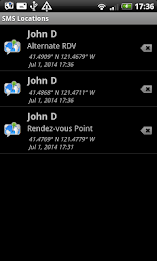 SMS Locations Receiver poster 2