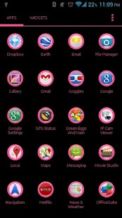 How to download Pink Sky Apex Theme 2.0 apk for bluestacks
