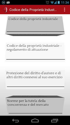 【免費生產應用App】Codice della Propr. Industr.-APP點子