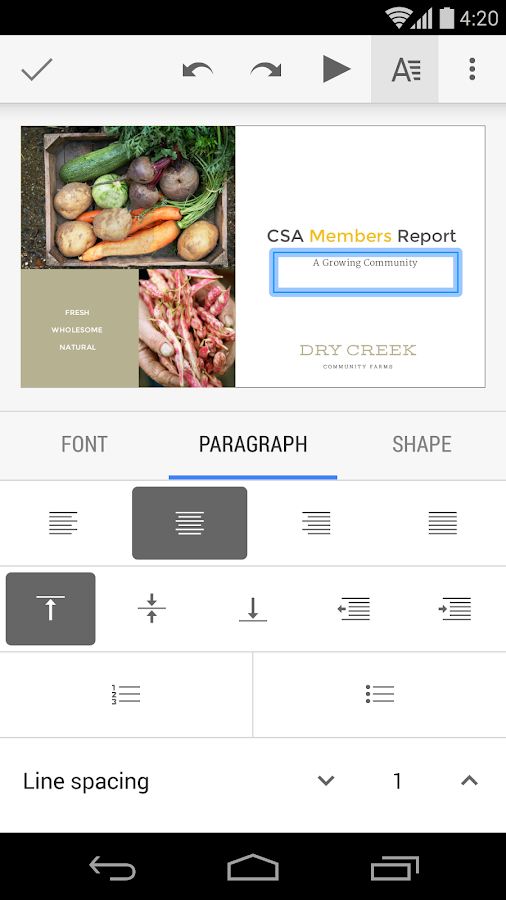 Google Slides Android Apps on Google Play
