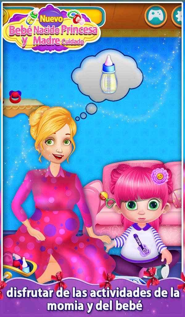 Android application New Baby Born Princess screenshort
