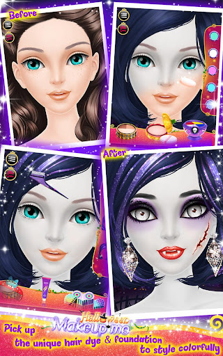 【免費家庭片App】Halloween Makeup Me-APP點子