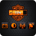 Harley Davidson Battery Widget logo