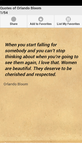 Quotes of Orlando Bloom