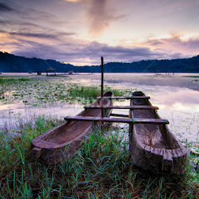 Canoe by Eris Suhendra - Landscapes Sunsets & Sunrises