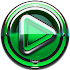 Poweramp skin Green Glas delux3.10 (Paid)