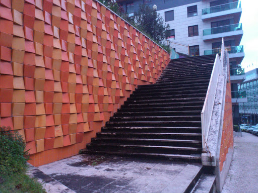 The Orange Stairway