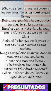 Himno EEUU y Letra! Screenshots 3