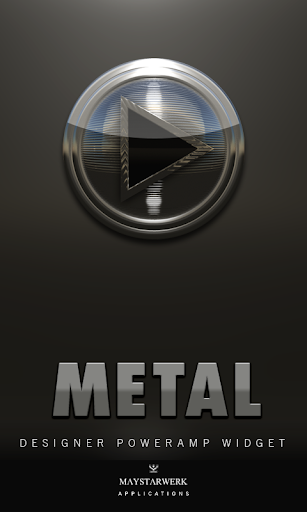 Poweramp Widget Metal