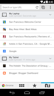 Chrome Browser - Google - screenshot thumbnail