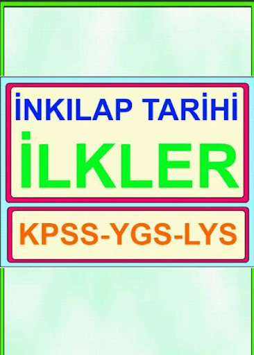 inkılap tarihi KPSS YGS LYS