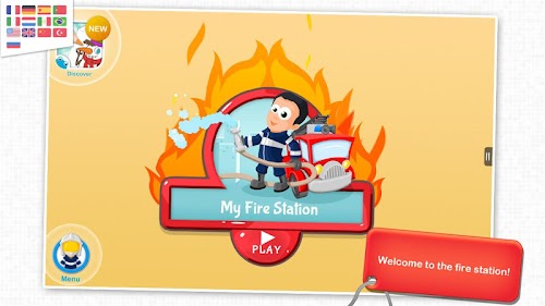 Android application My Fire Station: Game For Kids screenshort
