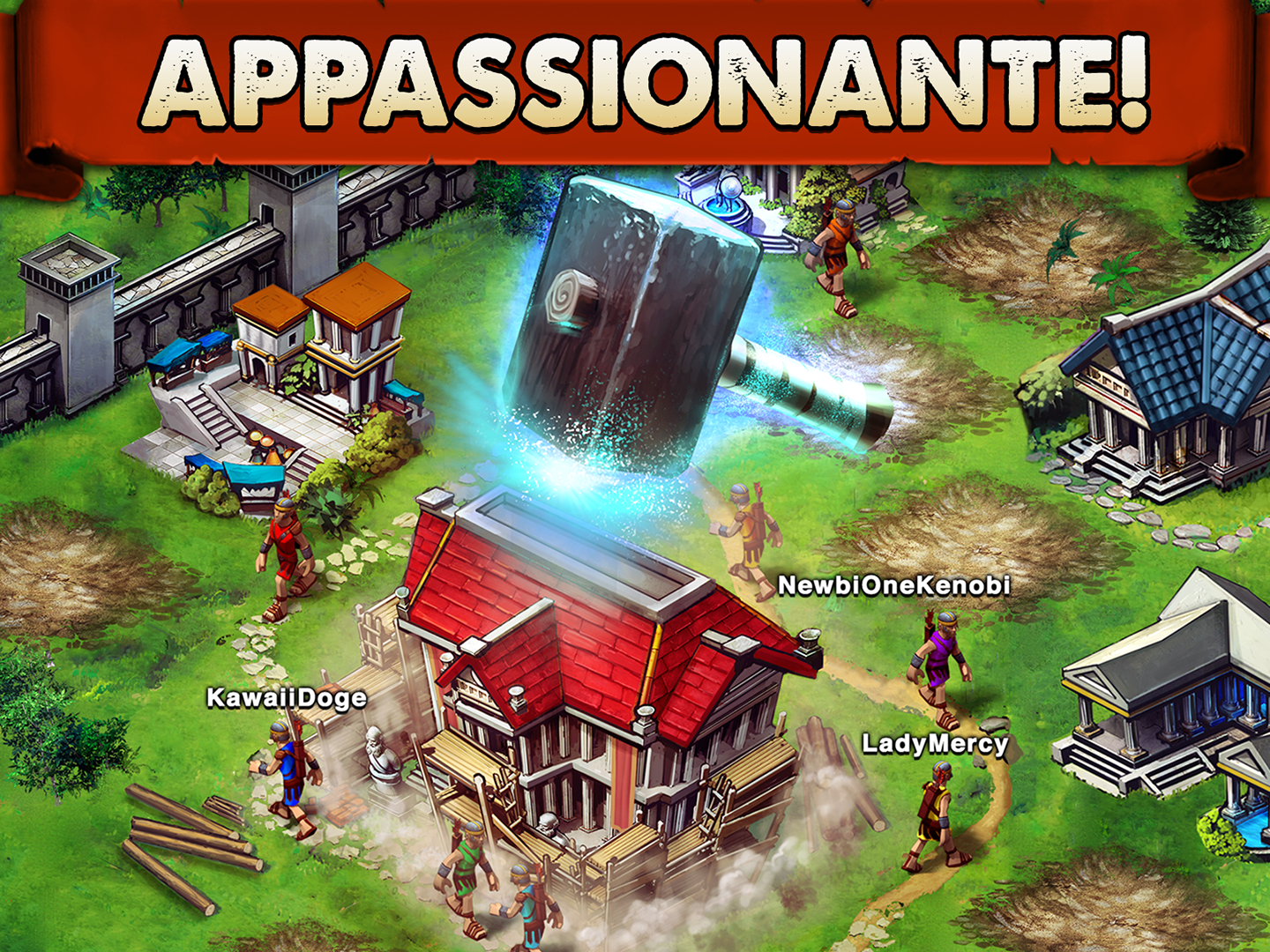 Android application Game of War - Fire Age screenshort