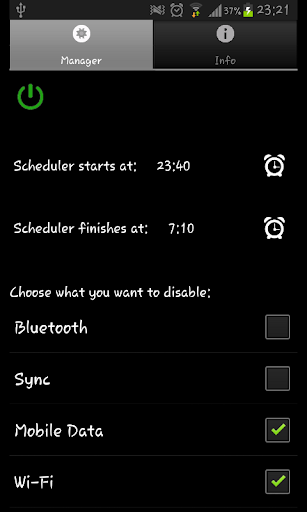 Battery Scheduler