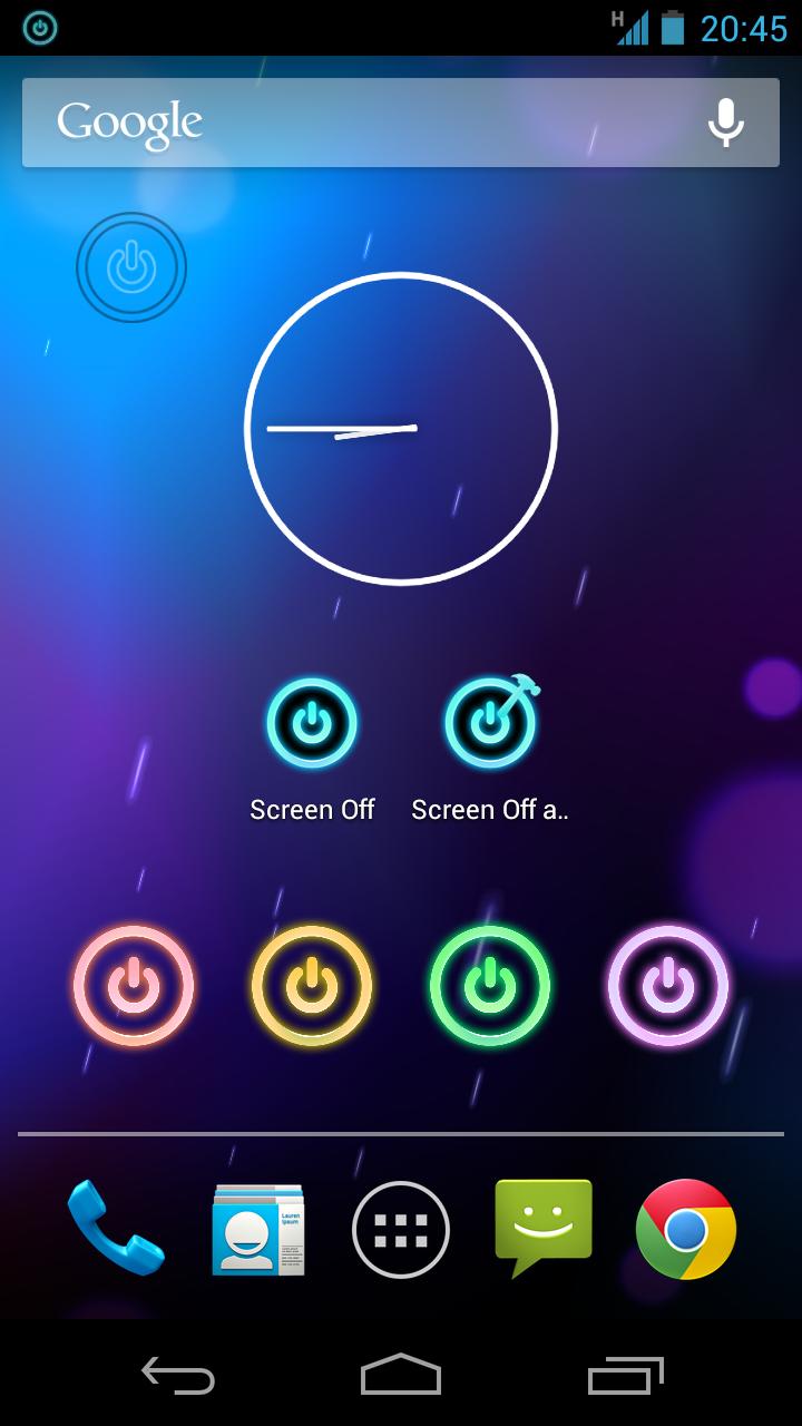 Android application Screen Off and Lock (Donate) screenshort