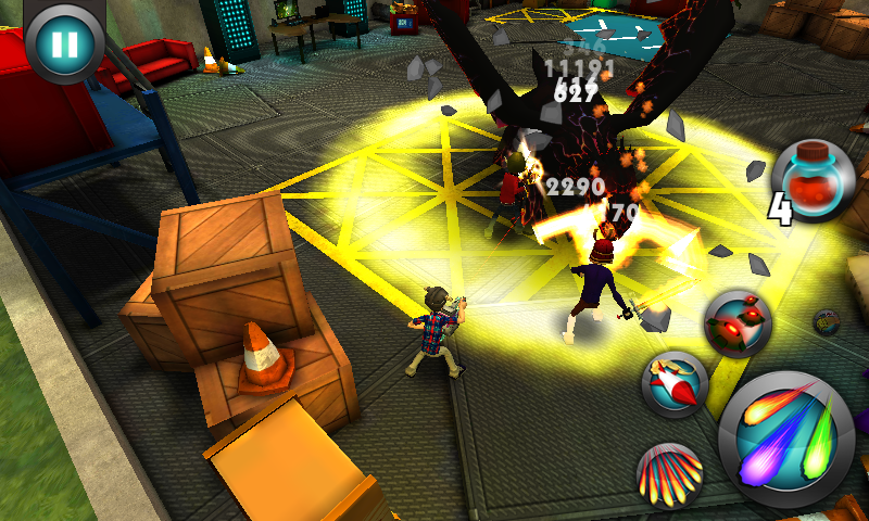Level Up: Héroes de Neverfail Screen 3