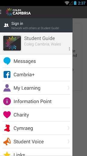 Coleg Cambria Guide