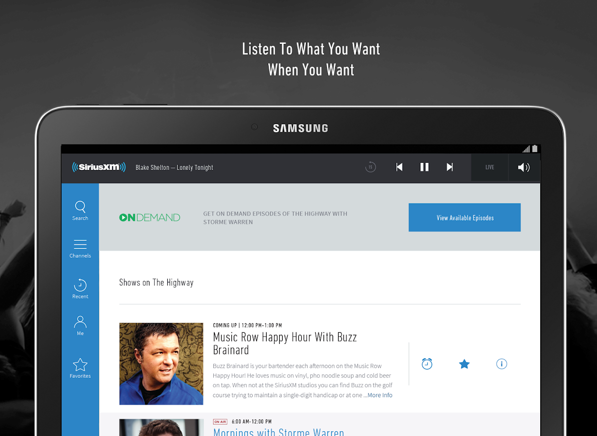 SiriusXM - Android Apps on Google Play
