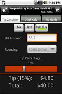 Tipped Off - Tip Calculator