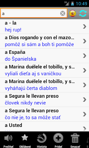 Španielsky slovník SK PCT+