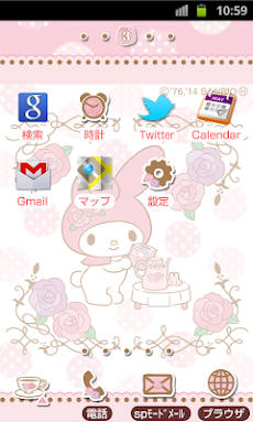 マイメロディきせかえホーム Mm47 Androidアプリ Applion