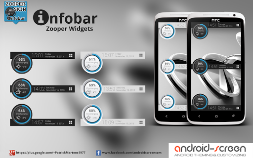 【免費個人化App】Infobar - Zooper Widget-APP點子