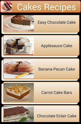 easy cake recipes