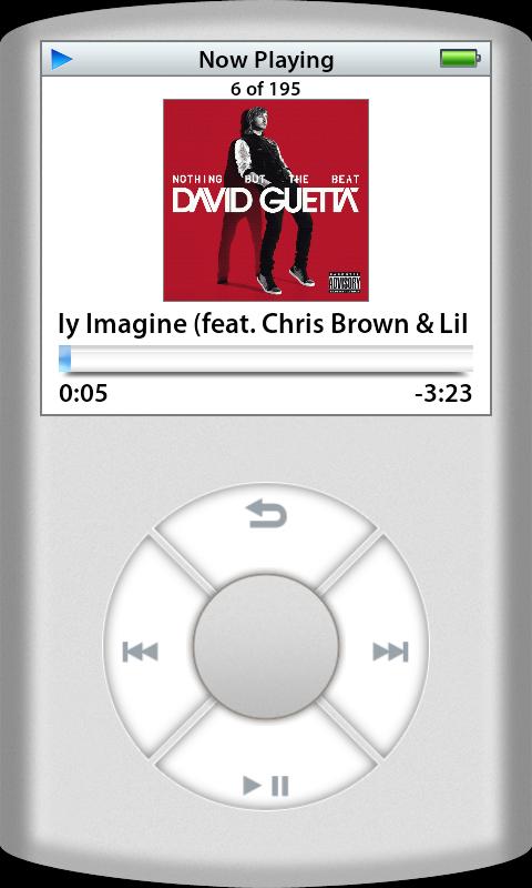 Android application Idrod Music screenshot