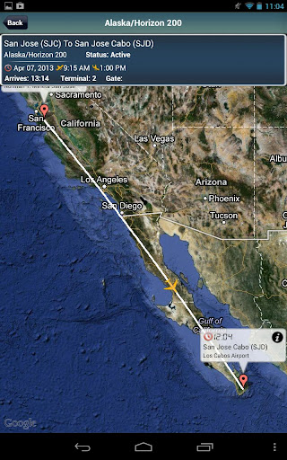 San Jose Airport + Radar SJC