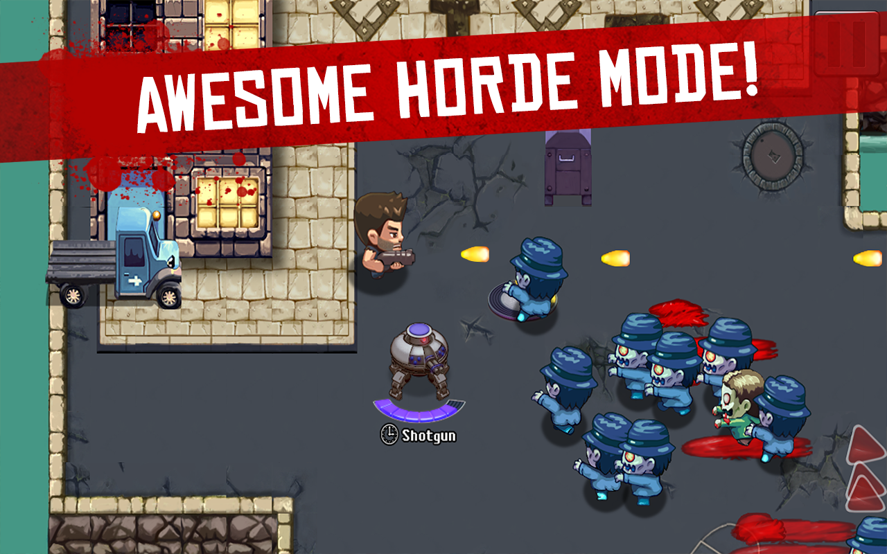   Age of Zombies- หน้าจอ 