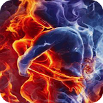 Fire and Ice Live Wallpaper Apk