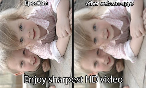 Android application EpocCam Pro screenshort