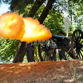 Cannon Shot by Howie George - News & Events US Events