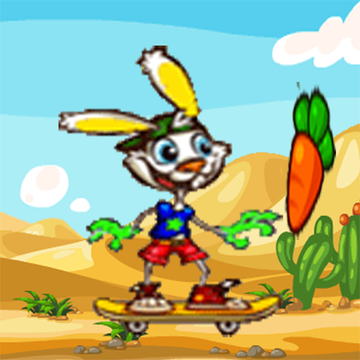 adventure bunny skater LOGO-APP點子