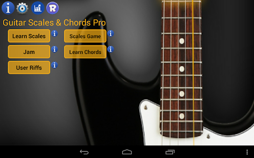Guitar Scales & Chords Pro Screenshot