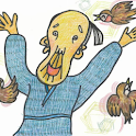 Storytelling book The Sparrow logo