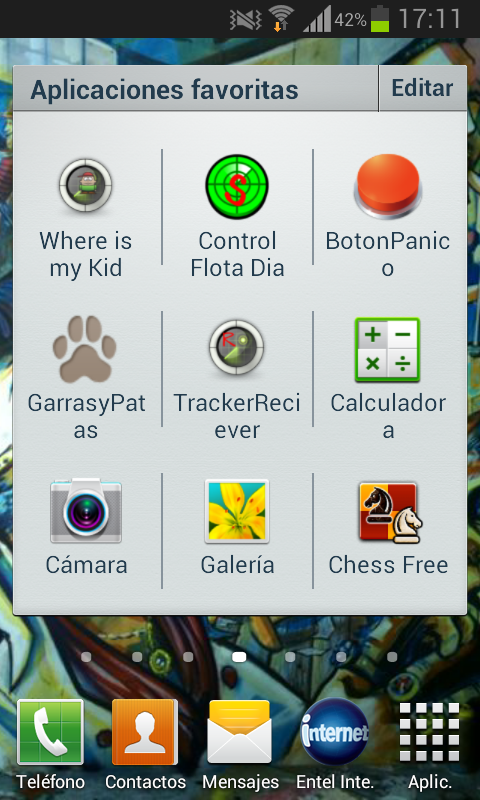 Android application WhereIsMyKid screenshort