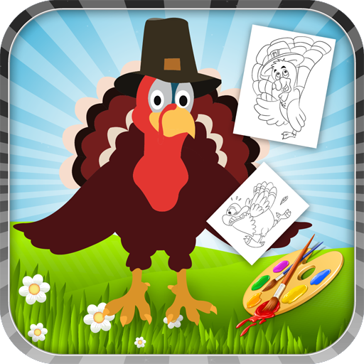 Thanksgiving Fun Coloring 休閒 App LOGO-APP開箱王