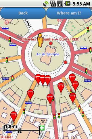 Paris Amenities Map Screen 3
