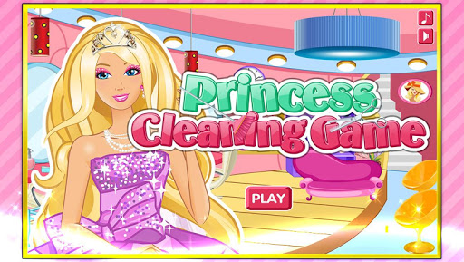 公主清洁房间游戏