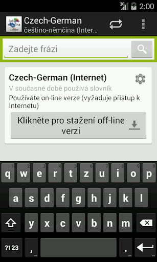 Czech-German Dictionary