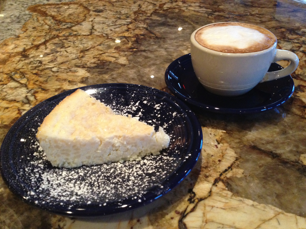 Try the Pasticeri ricotta and risotto cake it's gluten free and delicious!
