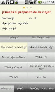 Free hội thoại tiếng Tây Ban Nha APK for Android