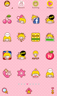 Free Download Pretty Girl, Yelly Dodol Theme APK for Android