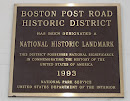 Boston Post Road Historic Dist