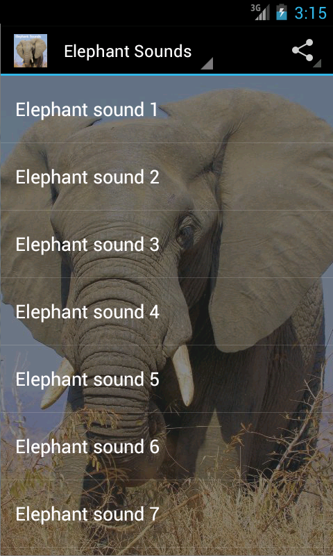 Elephant Sounds - Android Apps on Google Play