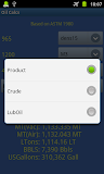Calculator for oil enhanced