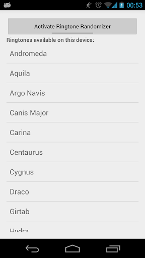 Ringtone Randomizer